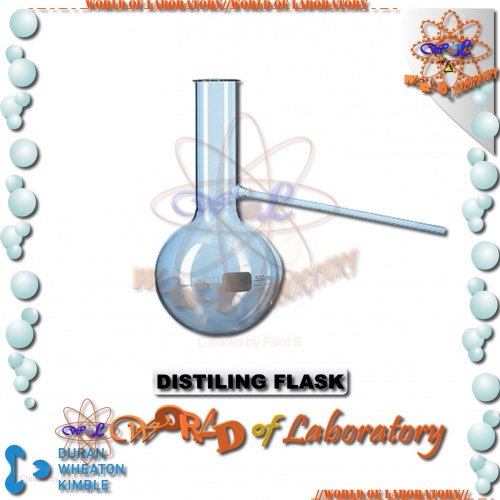 DURAN Distiling Flask, Variable Capacity 100mL - 1000mL