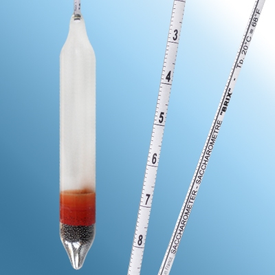 ALLA FRANCE Saccharometer, Variable Range 0 - 30 % Brix