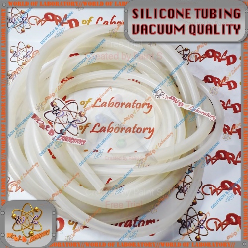 D&N Silicone Tubing, Vacuum Quality, Variable Size Inner Diameter & Thickness