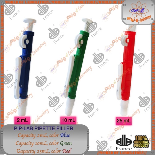 ALLA FRANCE PIP-LAB Pipette Filler, 2 mL / 10 mL / 25 mL