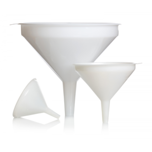 AZLON® Industrial Funnel, HDPE, Variable Size Diameter 80 mm - 380 mm