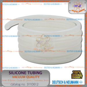 D&N® Silicone Tubing, Vacuum Quality, Variable Size Inner Diameter & Thickness