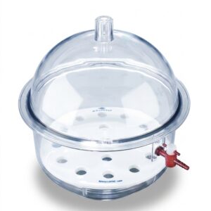 AZLON® Vacuum Desiccator with Stopcock, Polycarbonate, Variable Size