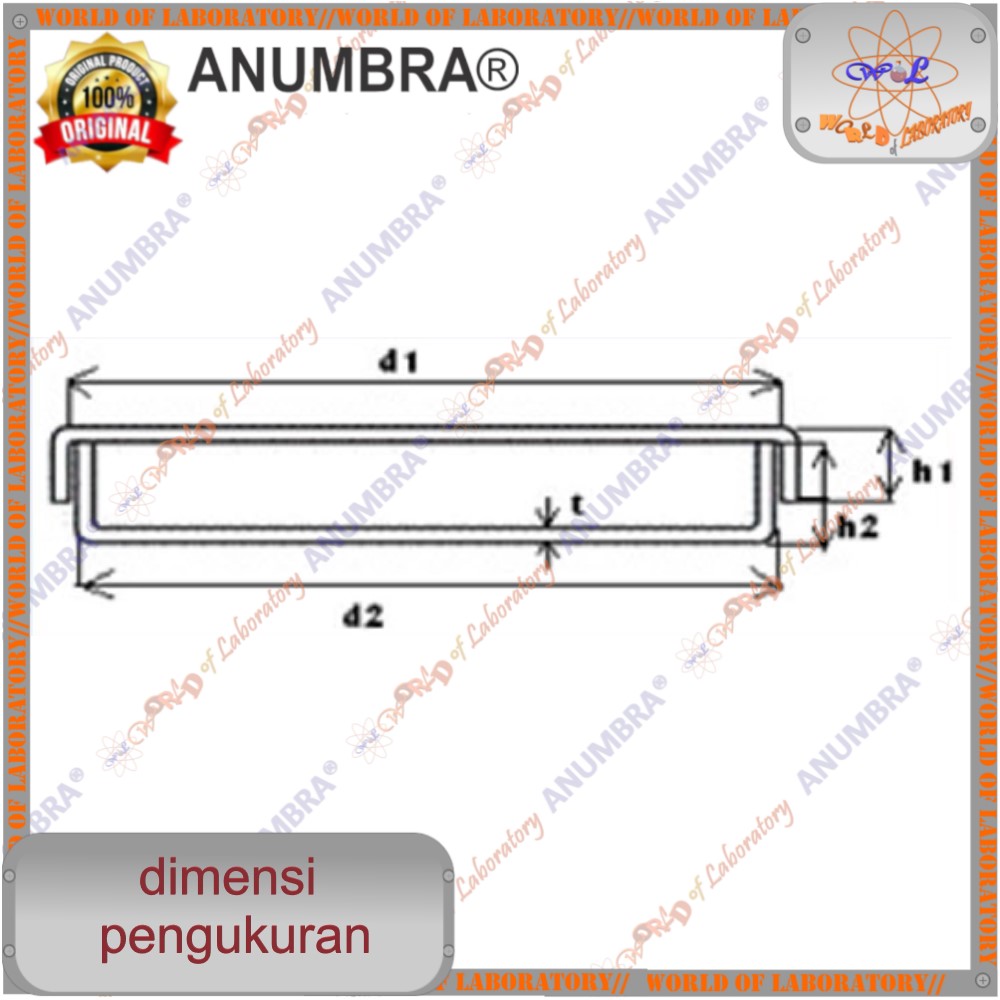ANUMBRA® PETRIDISH, Soda Lime Glass, Variable Size Diameter 60mm to 200mm - Gambar 10