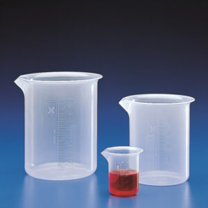 KARTELL® Beaker Polypropylene, Class B, Low Form, Graduated, Variable Size