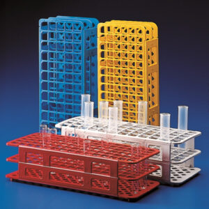 KARTELL® Test Tube Racks, Polypropylene, Universal Modular and Autoclavable, Variable Size