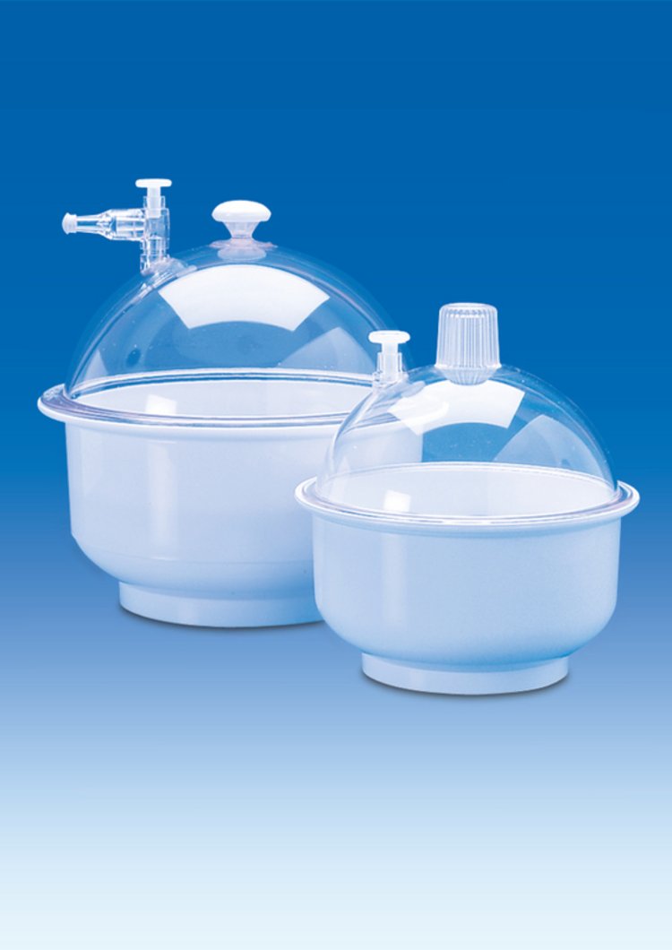 VITLAB® Desiccators with Stopcock, PP/PC
